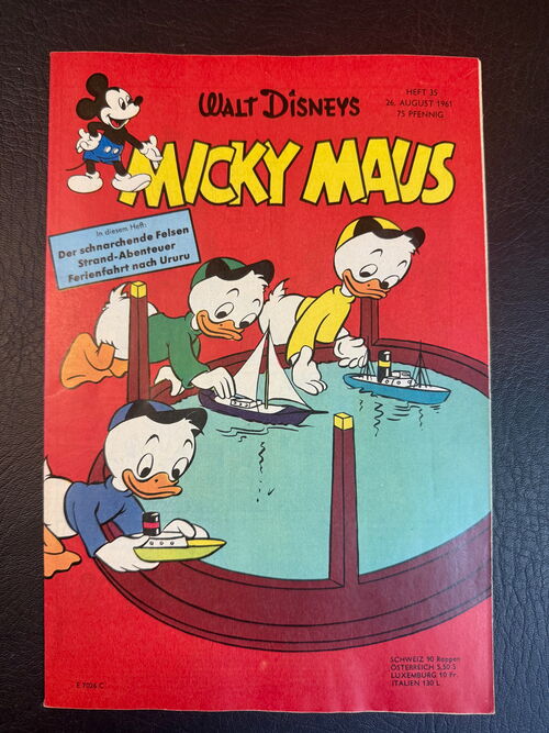 Micky Maus Jahrgang 1961 Nummer 35 (Ehapa Verlag ab 1951)