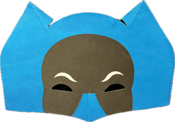 Batman Maske aus Superman Fan Shop