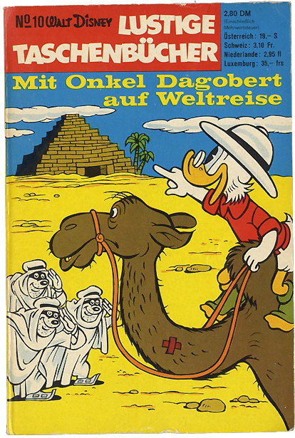 Walt Disneys lustiges Taschenbuch 10 - Erstauflage mit ALLEN original Text-Manuskripten. UNIKAT