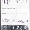 Rolling Stones  - Original-Fan-Club-Karte der 60er Jahre (Motiv 265)