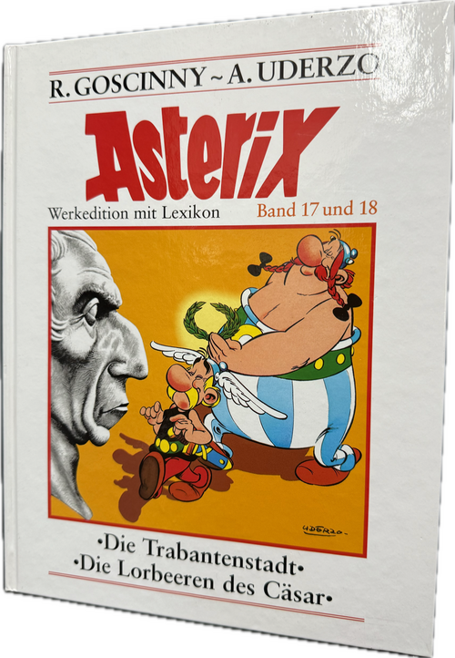 Asterix Werksausgabe Hardcover mit den Bänden 17 und 18