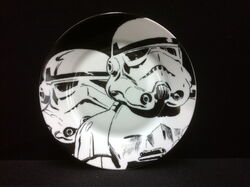 Teller Storm Trooper17cm, Mikrowelle geeignet, Spulmaschinenfest