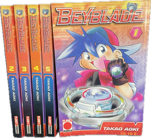 Beyblade 1-5 komplett