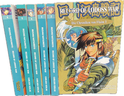 Record of lodoss war - Die Chroniken von Flaim 1.Auflage Nr 1-6 komplett