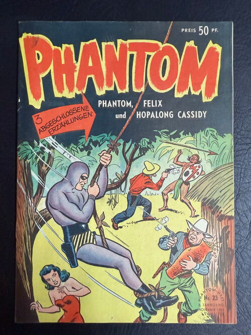 Phantom Nummer 23 - 2. Jahrgang 1953 (Aller Verlag 1952-1955)