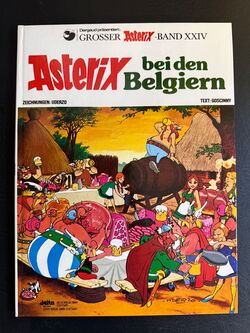 Asterix - Hardcover - Erstauflage (Ehapa Verlag ab 1968) Ausgabe: 24 Bei den Belgiern