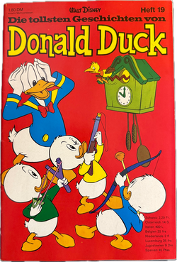 Tollsten Geschichten von Donald Duck (Ehapa ab 1965) Nummer 19