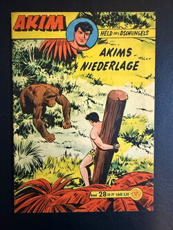 Akim Held des Dschungels (Lehning Verlag, ab 1958) Heft: 28
