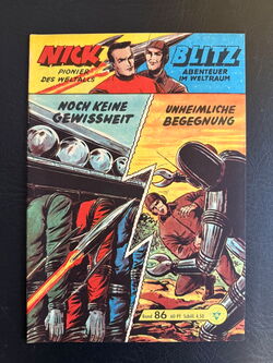 Nick - Der Weltraumfahrer (Lehning Verlag, ab 1959) Heft: 86