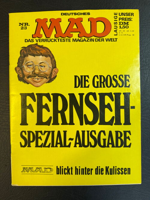 Mad (Bildschriften/Williams Verlag ab 1967) Heft: 23
