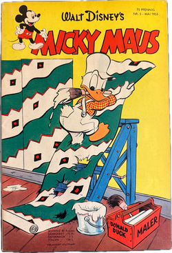 Micky Maus Jahrgang 1953 Nummer  5 (Ehapa Verlag ab 1951)