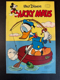 Micky Maus Jahrgang 1957 (Ehapa Verlag ab 1951) Nummer 13