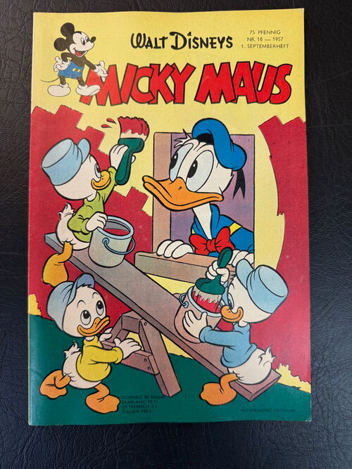 Micky Maus Jahrgang 1957 Nummer 18 (Ehapa Verlag ab 1951)