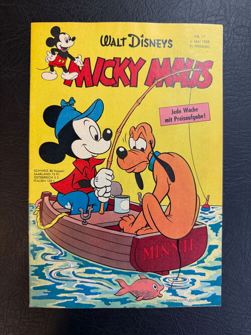 Micky Maus Jahrgang 1958 Nummer 17 (Ehapa Verlag ab 1951)