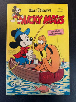 Micky Maus Jahrgang 1958 Nummer 17 (Ehapa Verlag ab 1951)
