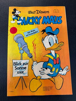 Micky Maus Jahrgang 1961 Nummer 20 (Ehapa Verlag ab 1951)