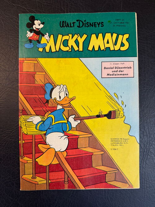 Micky Maus Jahrgang 1961 Nummer 43 (Ehapa Verlag ab 1951)