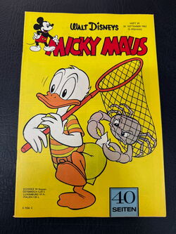 Micky Maus Jahrgang 1963 Nummer 39 (Ehapa Verlag ab 1951)