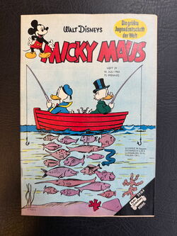 Micky Maus Jahrgang 1964 (Ehapa Verlag ab 1951) Nummer 29