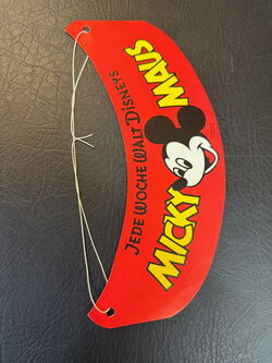 Micky Maus Beilage Sonnenblende aus Heft 27 von 1975