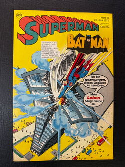 Superman 1973 - (Ehapa, ab 1966) Nummer 13 mit Beilage
