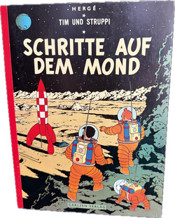 Tim und Struppi Schritte auf dem Mond