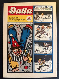 Dalla (Waso Verlag ab 1953) 1954 Heft: 9 mit Tim und Struppi Cover