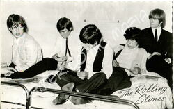 Rolling Stones  - Fotopostkarte der 60er Jahre (Motiv 207)