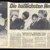 Rolling Stones  - Konvolut alter Zeitungsausschnitte  (Motiv 320)