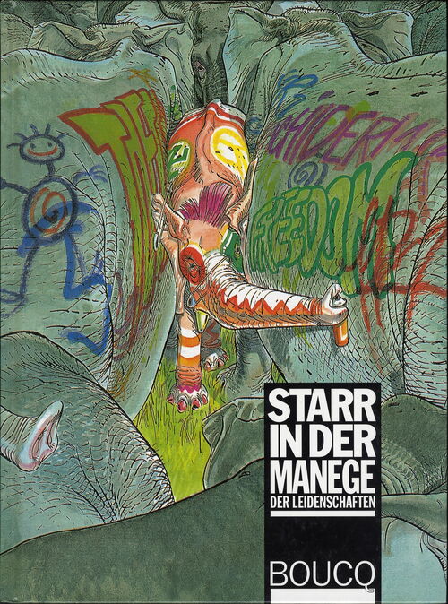 Starr in der Manege der Leidenschaften (Boucq, Edition Kunst der Comics, 1995, HC)