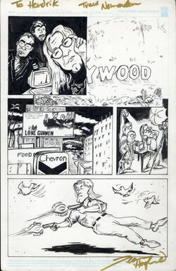 Originalzeichnung eines uns unbekannten Zeichners