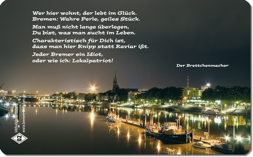 Bremen Brettchen 02 - Lobhudeleibrettchen