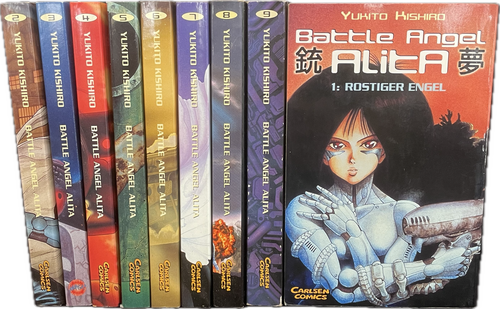 Battle Angel Alita, 1-9 komplett