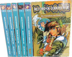 Record of lodoss war - Die Chroniken von Flaim gemischte Auflagen Nr 1-6
