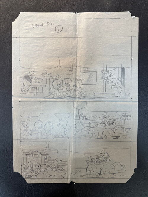 Donald Duck in Master Mixers - 10seitige Story von Tony Strobel 