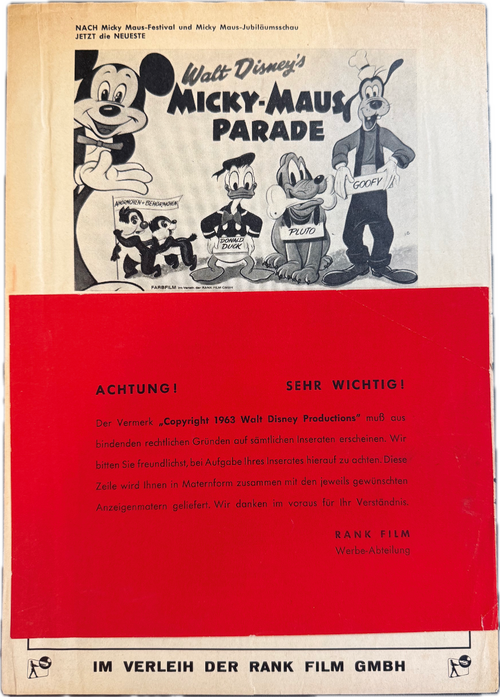 Micky Maus Parade (1963)