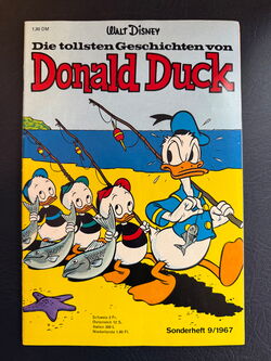 Tollste Geschichten von Donald Duck (Ehapa ab 1965) Nummer  9
