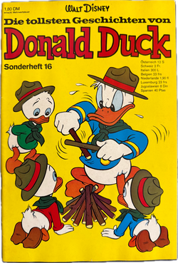 Tollsten Geschichten von Donald Duck (Ehapa ab 1965) Nummer 16