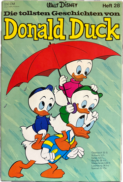 Tollsten Geschichten von Donald Duck (Ehapa ab 1965) Nummer 28