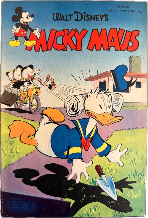 Micky Maus Jahrgang 1952 Nummer 9 (Ehapa Verlag ab 1951)
