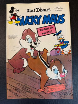 Micky Maus Jahrgang 1960 (Ehapa Verlag ab 1951) Nummer 13