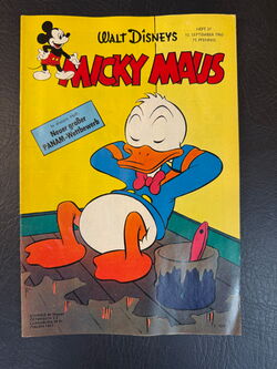 Micky Maus Jahrgang 1960 (Ehapa Verlag ab 1951) Nummer 37