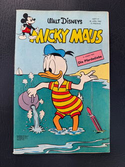 Micky Maus Jahrgang 1962 Nummer 17 (Ehapa Verlag ab 1951)