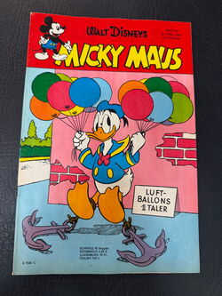 Micky Maus Jahrgang 1963 Nummer 16 (Ehapa Verlag ab 1951)