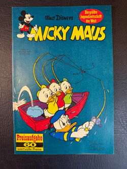 Micky Maus Jahrgang 1967 (Ehapa Verlag ab 1951) Nummer 17