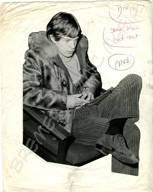 Rolling Stones original Pressefoto der 60er Jahre (Motiv 64 - Television Picture)