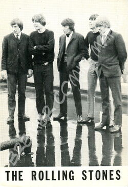 Rolling Stones  - Fotopostkarte der 60er Jahre (Motiv 231)