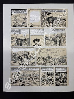 Bessy Originalseite aus dem Jahr 1957