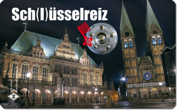 Bremen Brettchen 06 - Stein im Brett