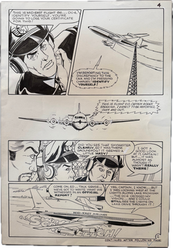 Black Hawk (???) Originalseite aus dem Jahr 1969